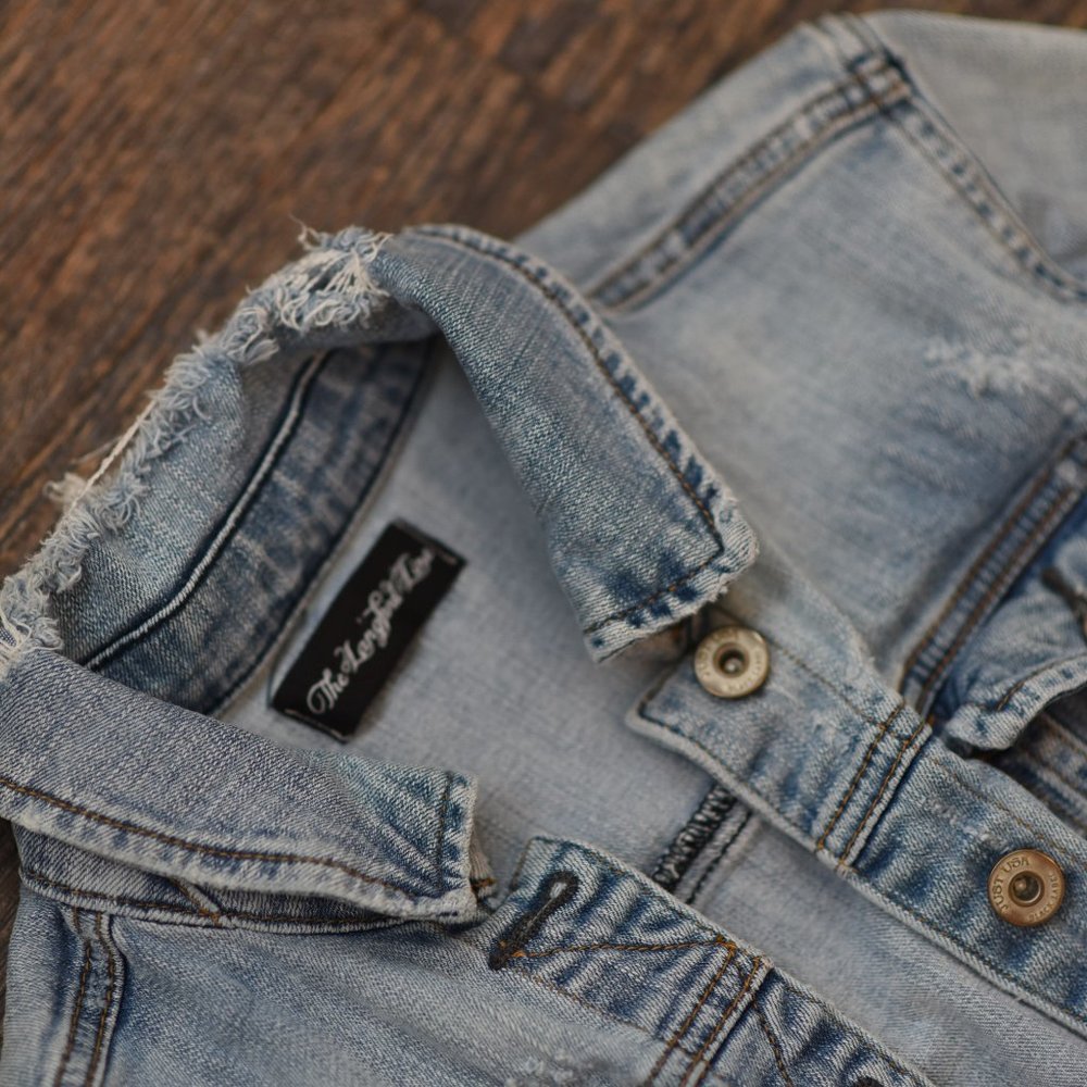 Distressed Jean Jacket - Picture 4 of 4